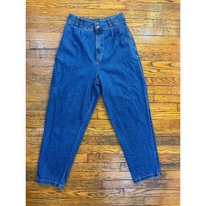 Lucy and Yak Addison Tapered Jeans Super High Rise Light Wash Blue size 32x30